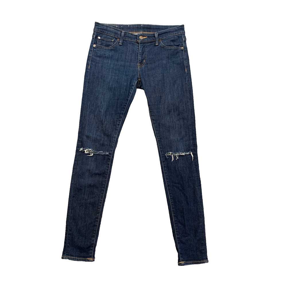 Denim & Supply Ralph Lauren Jeans Womens 29 Denim Distressed Skinny Stretch